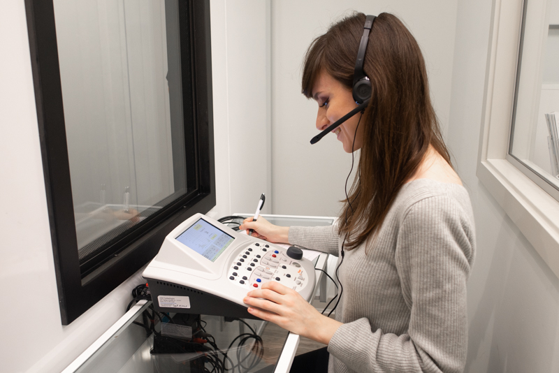 Audiologist At Work